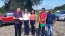 A presidente da Câmara, vereadora KIANE OLIVEIRA, assinou na manhã de hoje , a ordem de serviço para a construção do Prédio da Câmara Municipal de Cabeceiras do Piauí.  Presentes no momento do ato ,os representantes da empresa que executará a obra , verea